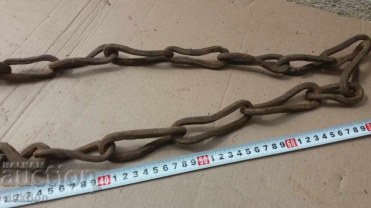 Delivery of MASSIVE WROUGHT IRON FIREPLACE CHAIN Delivery of MASSIVE WROUGHT IRON FIREPLACE CHAIN