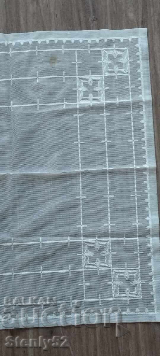 Cover, square on tulle 61/59 cm. hand embroidery with price 15.00 BGN | € 7.67 Cover, square on tulle 61/59 cm. hand embroidery with price 15.00 BGN | € 7.67