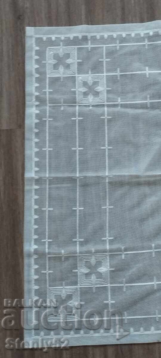 Cover, square on tulle 61/59 cm. hand embroidery Cover, square on tulle 61/59 cm. hand embroidery