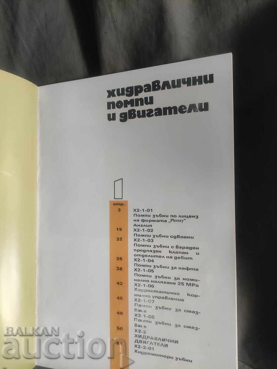 Hydraulic pumps and motors DSO "Hydraulika" Kazanlak with price 100.00 BGN | € 51.13