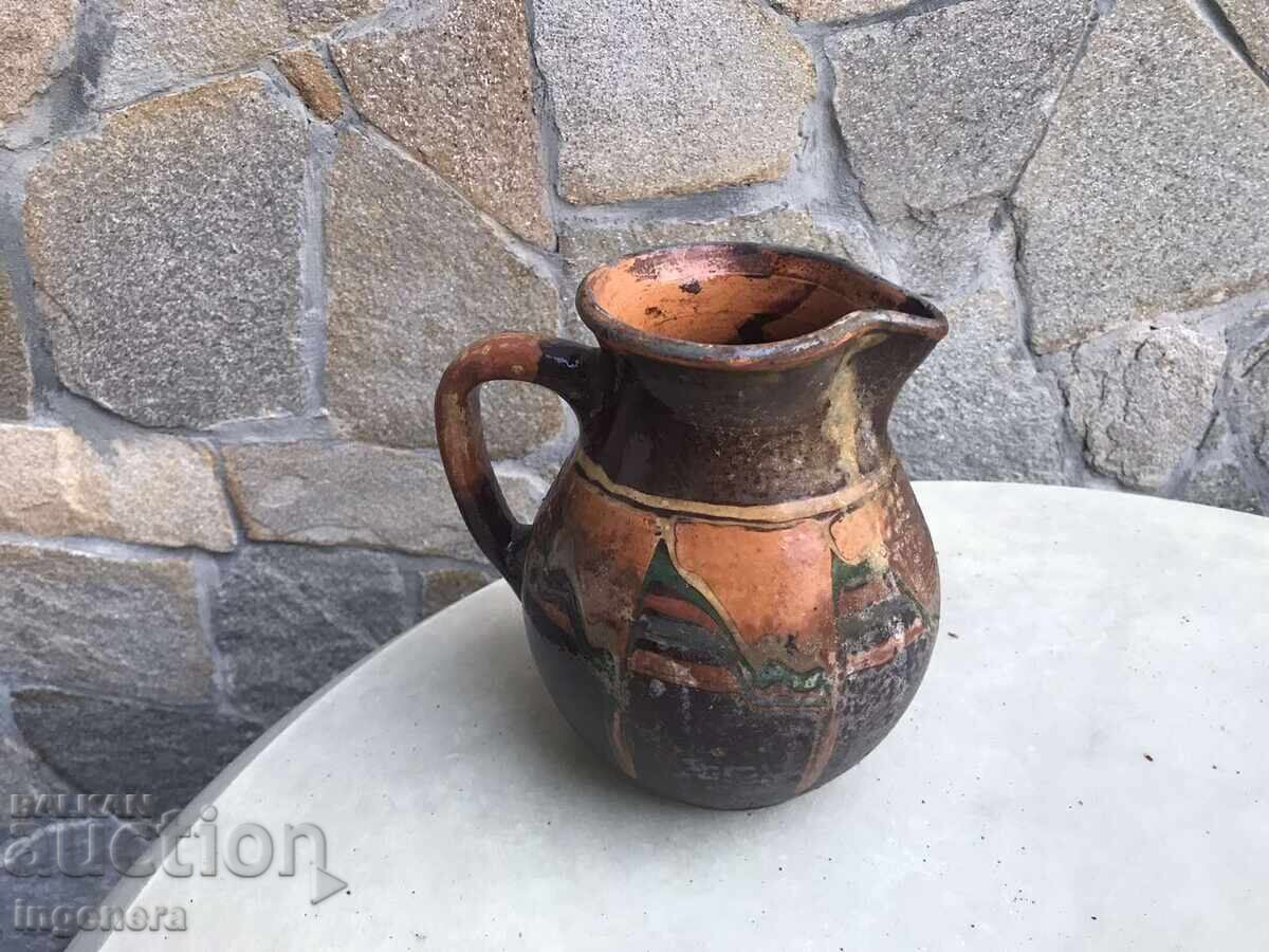 Delivery of OLD CERAMIC KANNA PITCHER WITH DRAWING