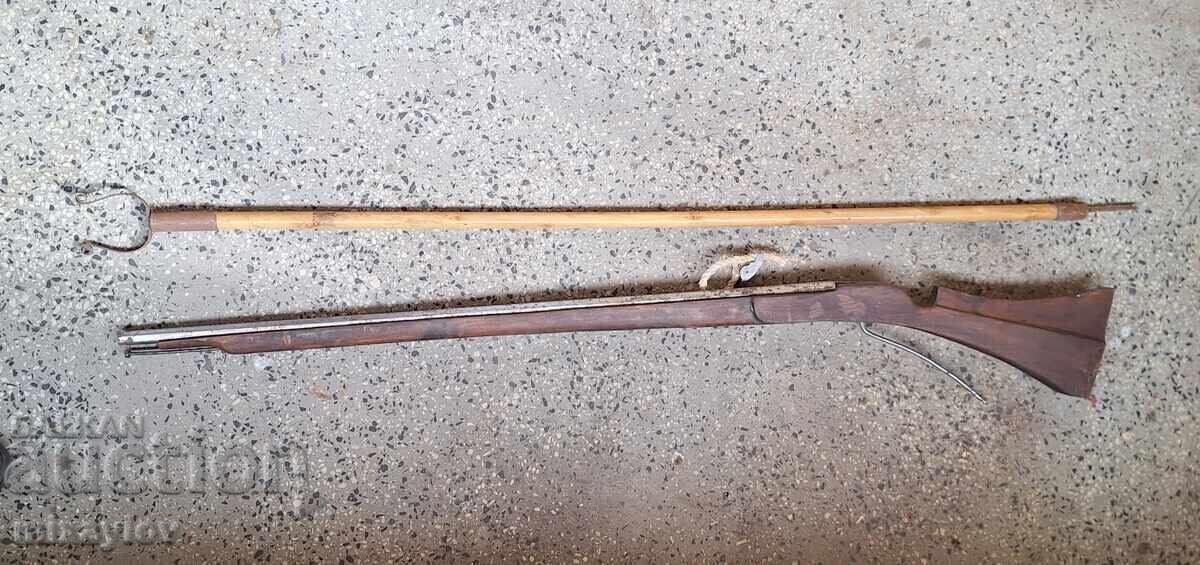 Matchlock rifle, pistol - 6 Matchlock rifle, pistol - 6