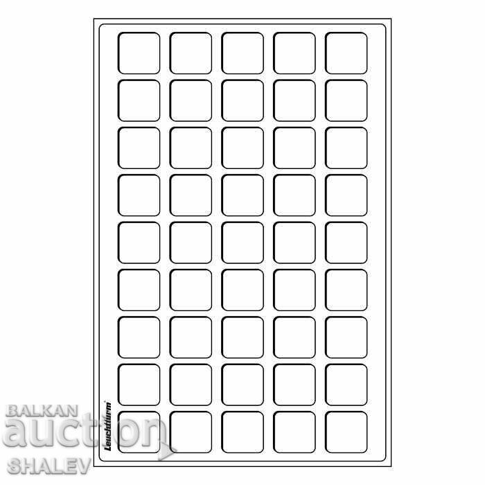 Tablouri pentru monede (2 buc./pachet) format L, albastre (1299) - 5 Tablouri pentru monede (2 buc./pachet) format L, albastre (1299) - 5