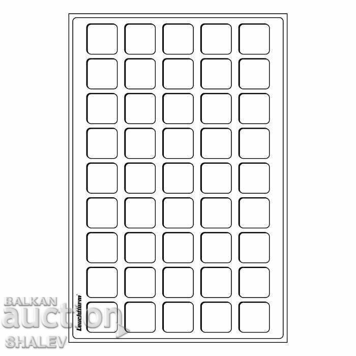 Tablouri pentru monede (2 buc./pachet) format L, albastre (1299) - 5 Tablouri pentru monede (2 buc./pachet) format L, albastre (1299) - 5