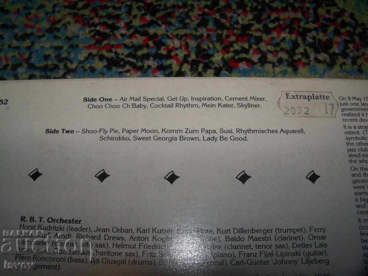 Licitație Trümmer Jazz - Jazz și dansuri fierbinți după naziști, 1946-1949