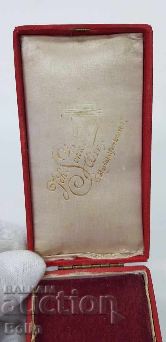 Cutie rară a Ordinului pentru Meritul Civil cl. V cu coroană - 6 Cutie rară a Ordinului pentru Meritul Civil cl. V cu coroană - 6