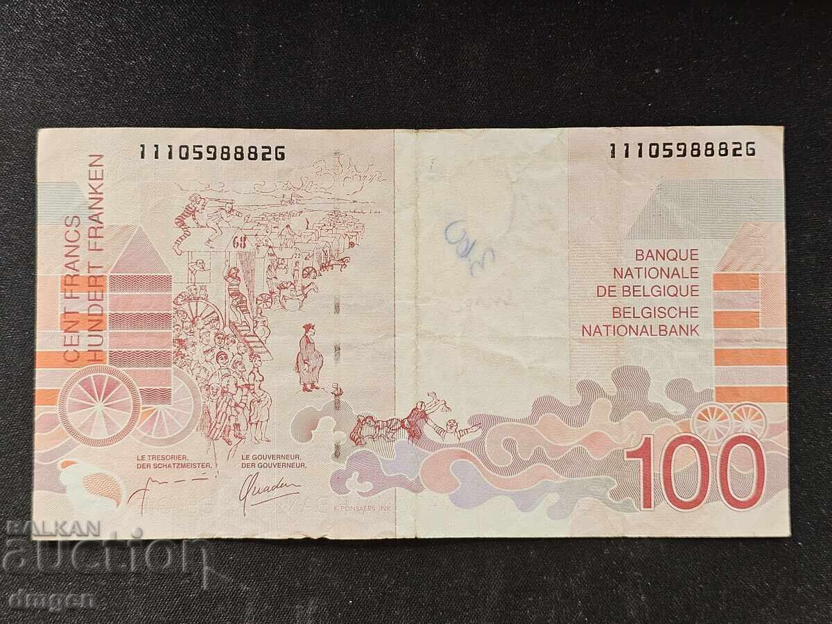 100 франка Белгия с цена 4.00 лв. | € 2.05 100 франка Белгия с цена 4.00 лв. | € 2.05