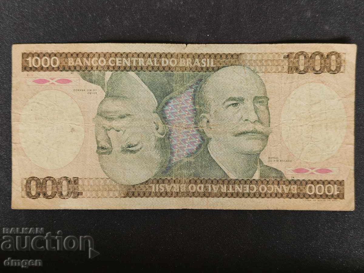 1000 cruzeiros Brazil 1000 cruzeiros Brazil