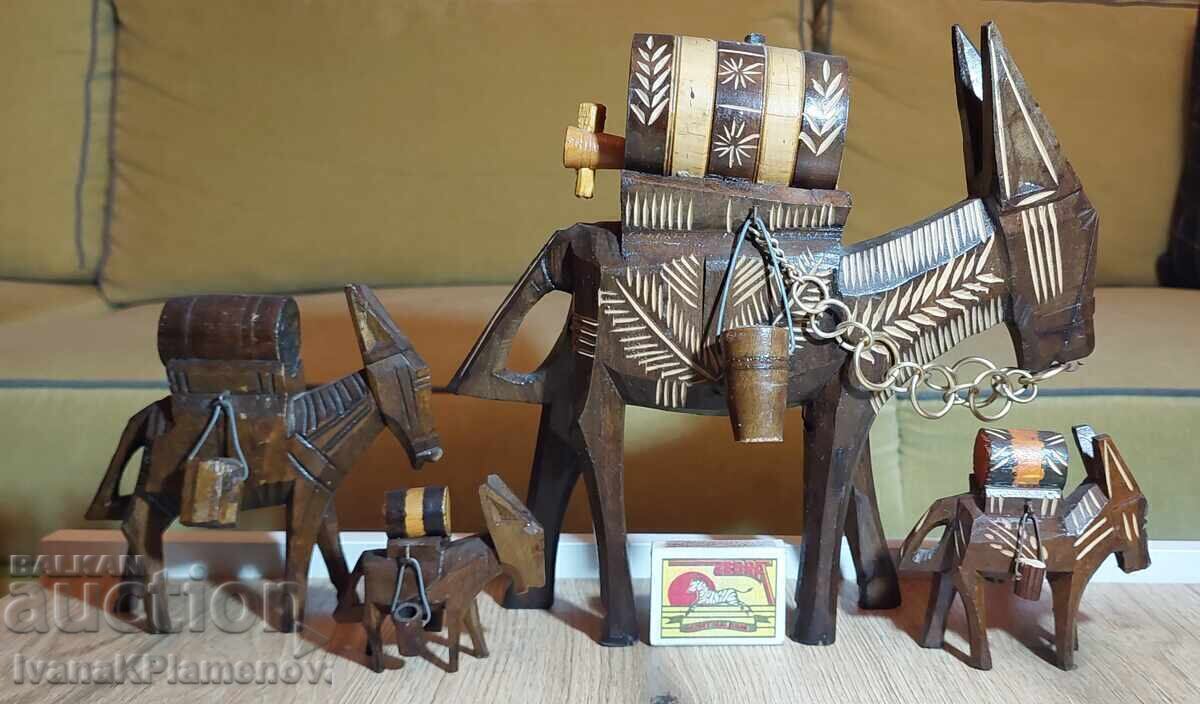 Woodcarving: 4 figures for connoisseurs - 5