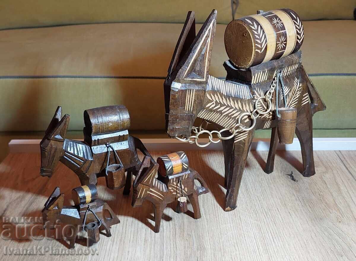 Woodcarving: 4 figures for connoisseurs - 6