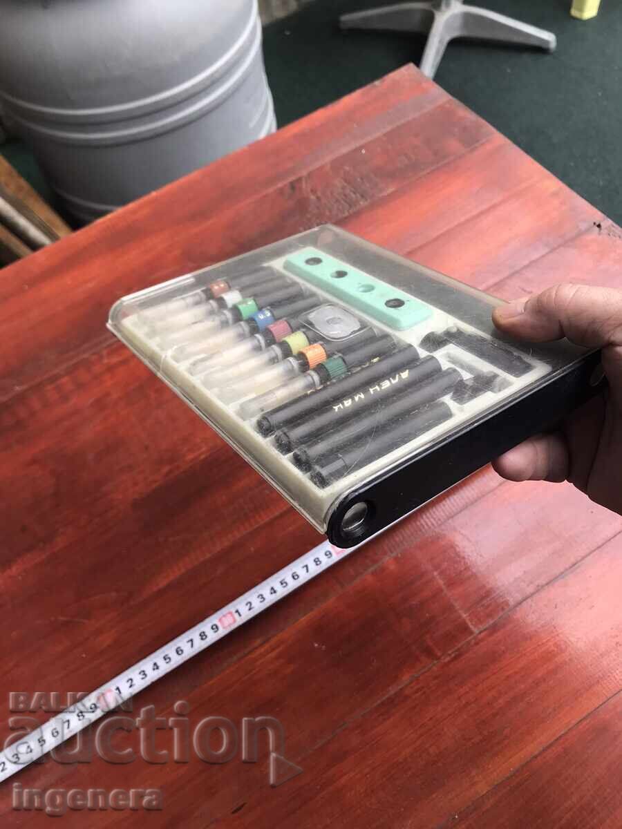 Rapidograph Set, Used, 0.2 to 1.2 mm, Good Condition - 5 Rapidograph Set, Used, 0.2 to 1.2 mm, Good Condition - 5