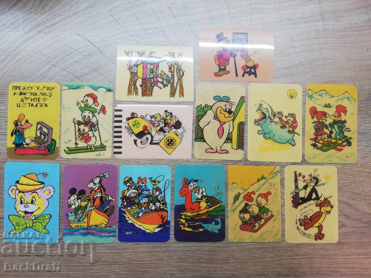 LOT SOCIAL CHILDREN'S ANIMATED DISNEY HEROES CALENDARS, CALENDAR