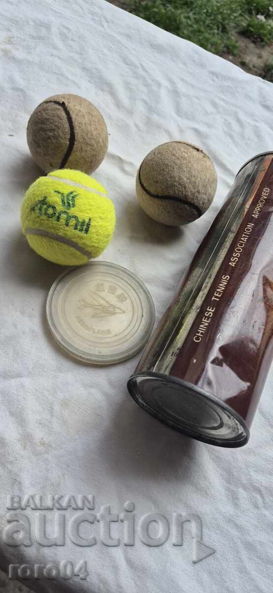 TENIS - MINGI - CUTIE METALICĂ - 5 TENIS - MINGI - CUTIE METALICĂ - 5