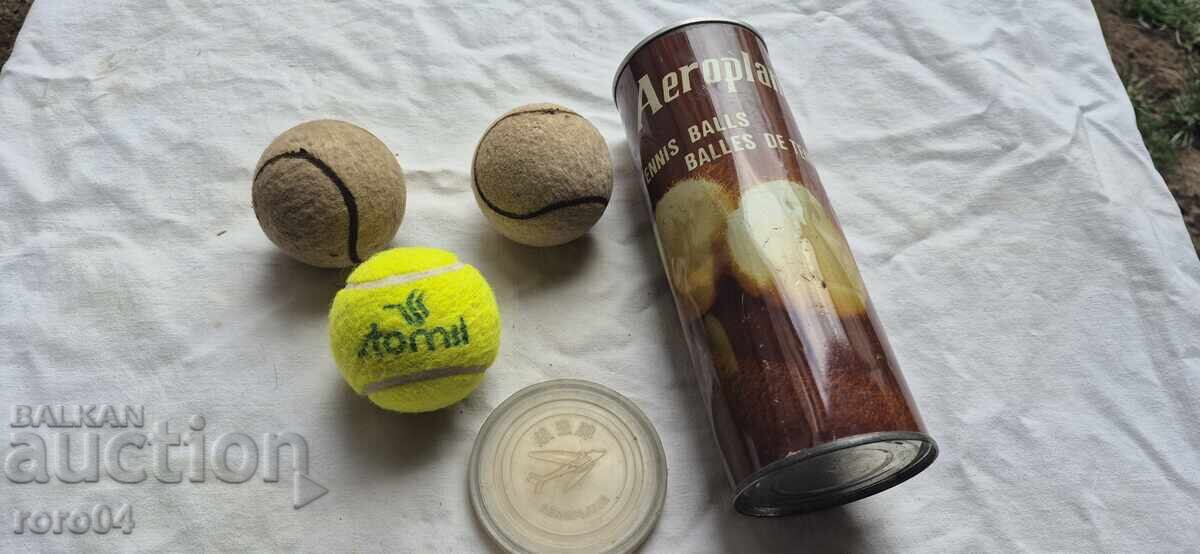 TENIS - MINGI - CUTIE METALICĂ TENIS - MINGI - CUTIE METALICĂ