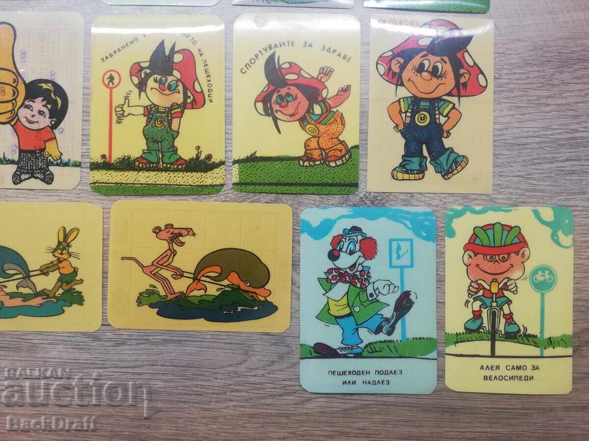 LOT SOCIAL CHILDREN'S ANIMATED HEROES DARKO, CALENDARS, CALENDAR - 5 LOT SOCIAL CHILDREN'S ANIMATED HEROES DARKO, CALENDARS, CALENDAR - 5
