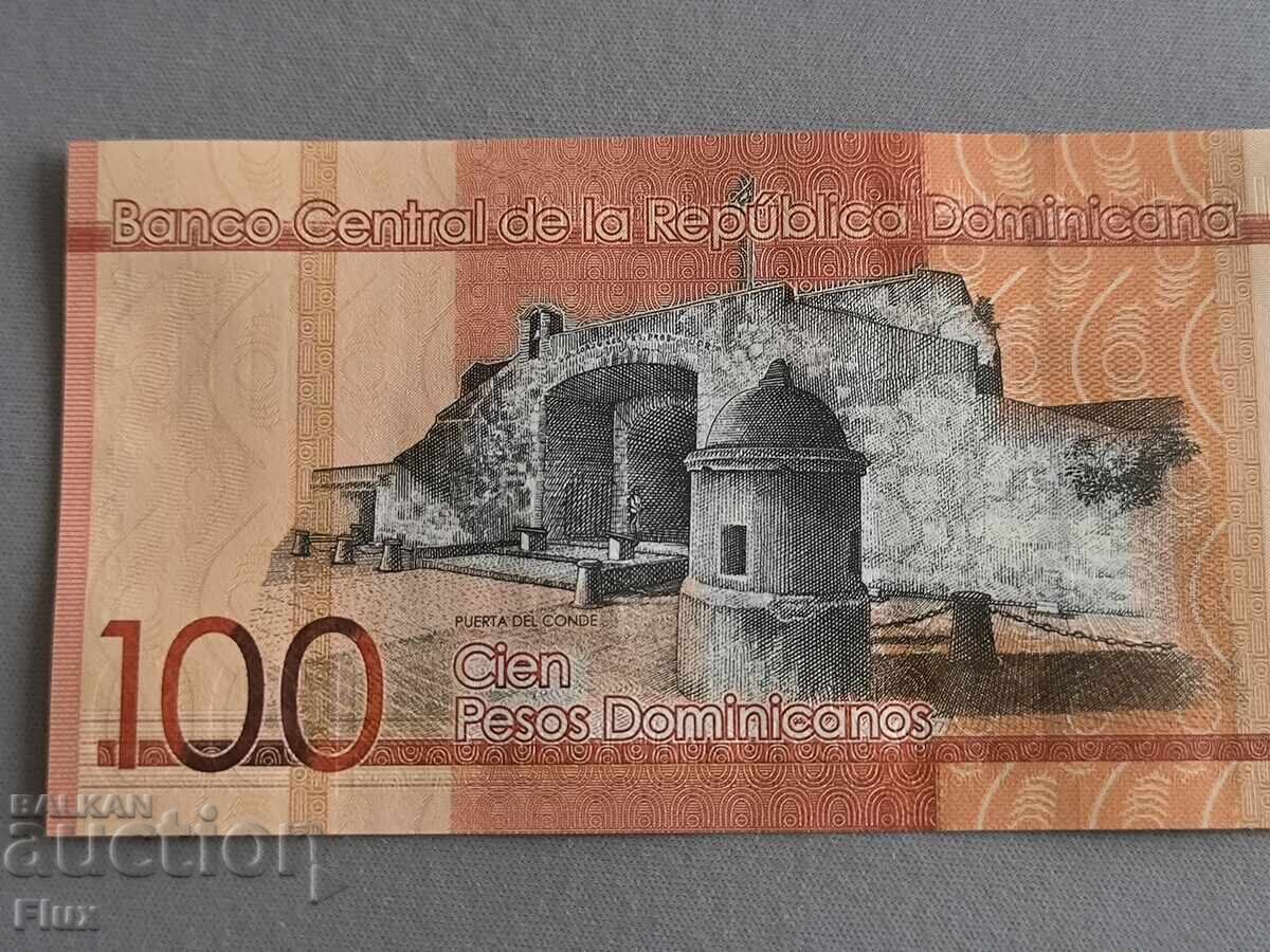 Delivery of Banknote - Dominican Republic - 100 Pesos UNC | 2023
