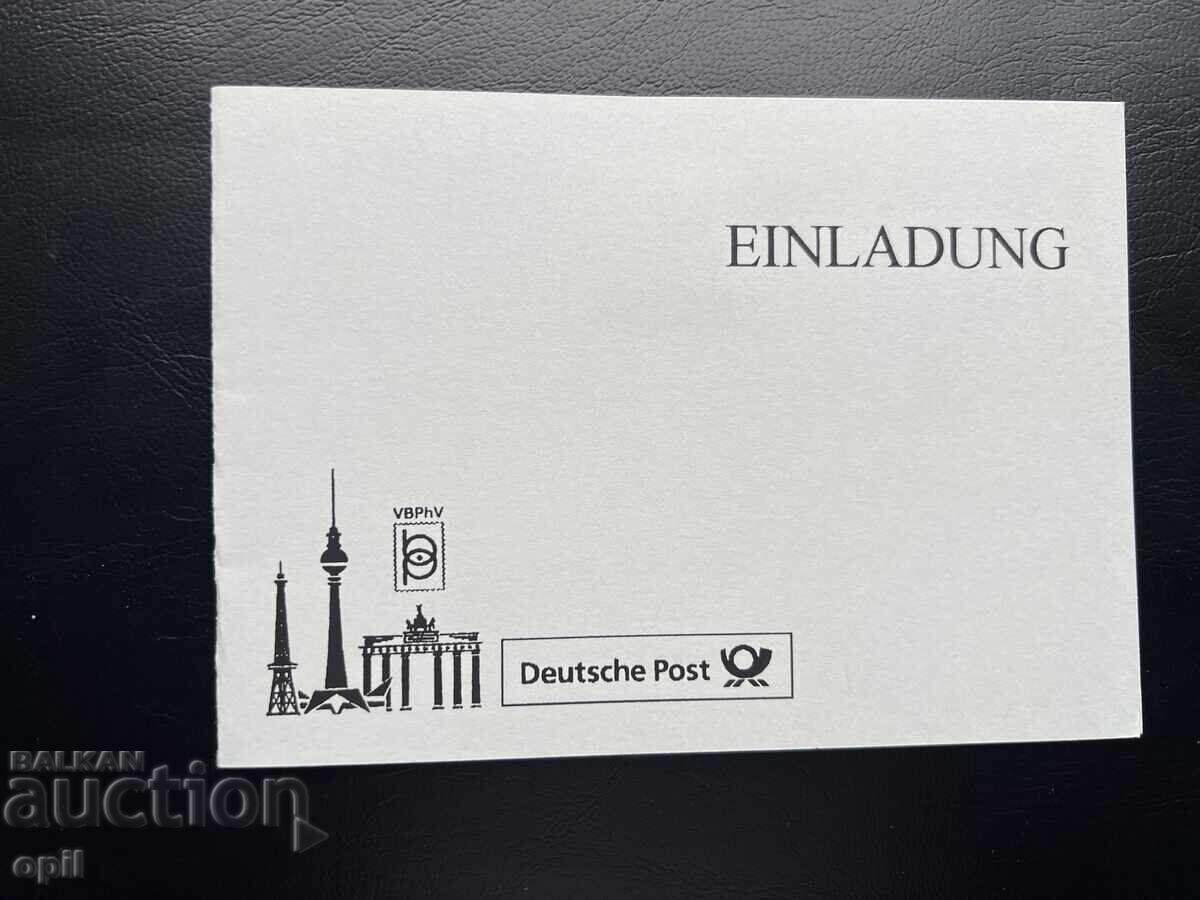 Germany '99 Thematic Stamp Set in a Booklet Germany '99 Thematic Stamp Set in a Booklet