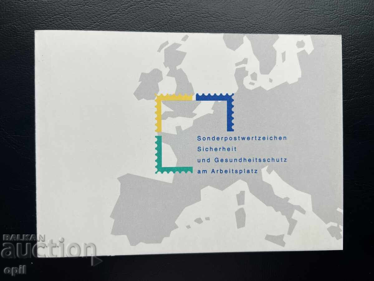 Germania '93 Marcă Tematică Emisă în Carnet Germania '93 Marcă Tematică Emisă în Carnet