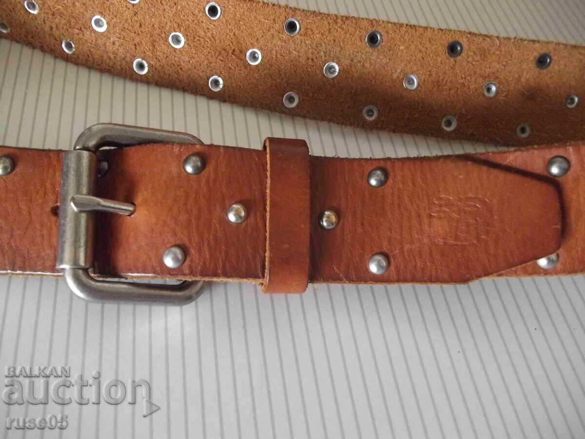 Δερμάτινη ζώνη - 2 με τιμή 10.00 BGN | € 5.11