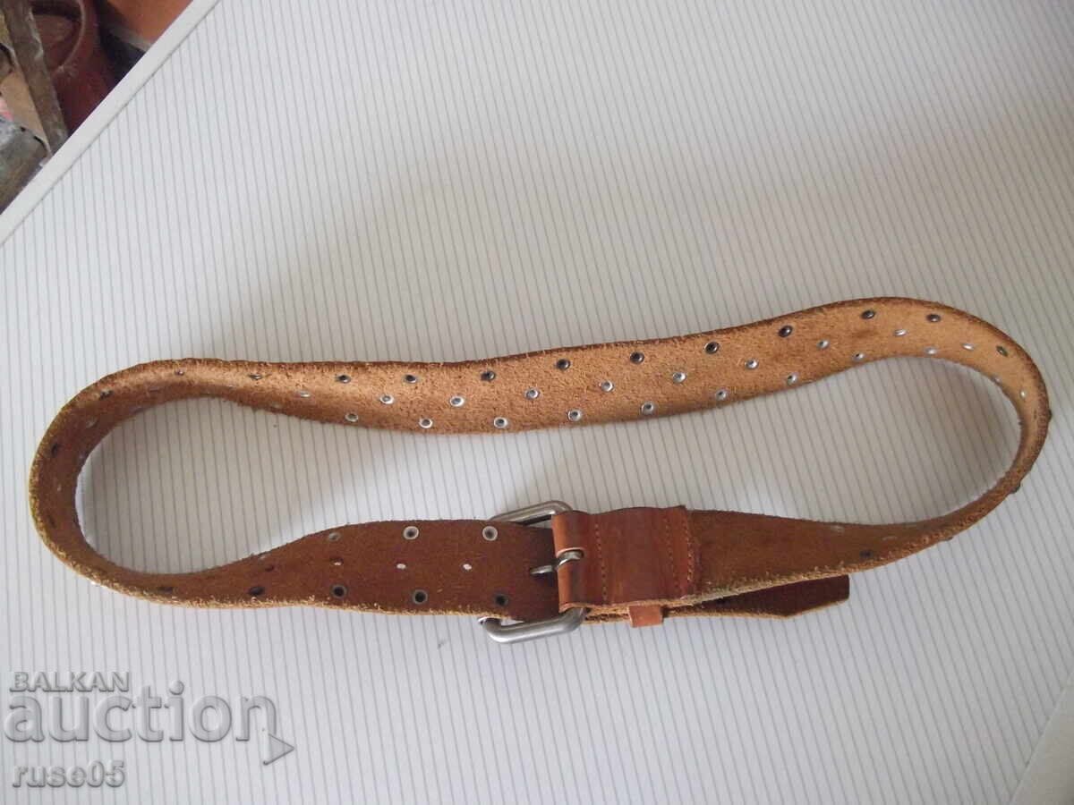 Δημοπρασία Δερμάτινη ζώνη - 2