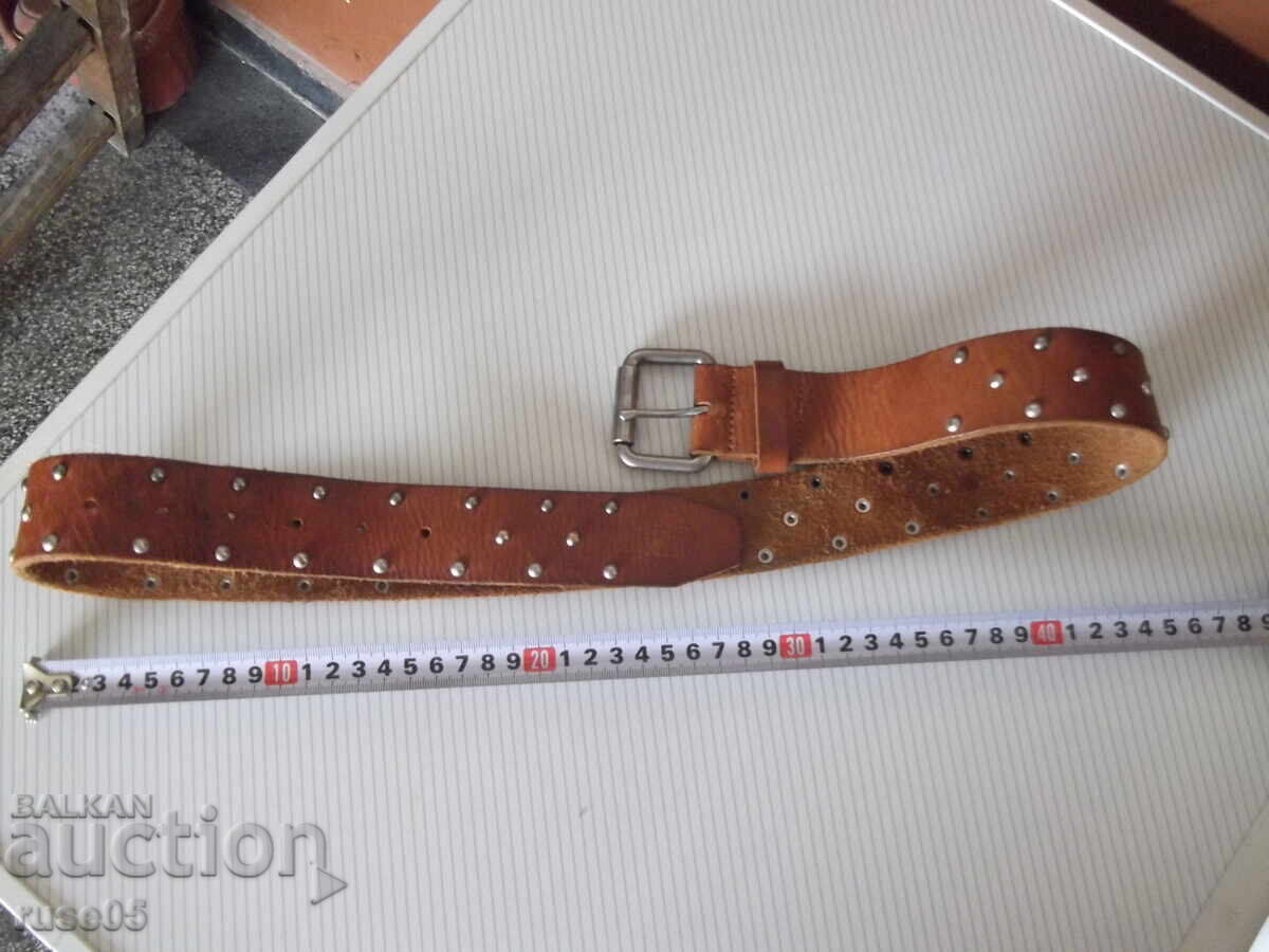 Παράδοση Δερμάτινη ζώνη - 2