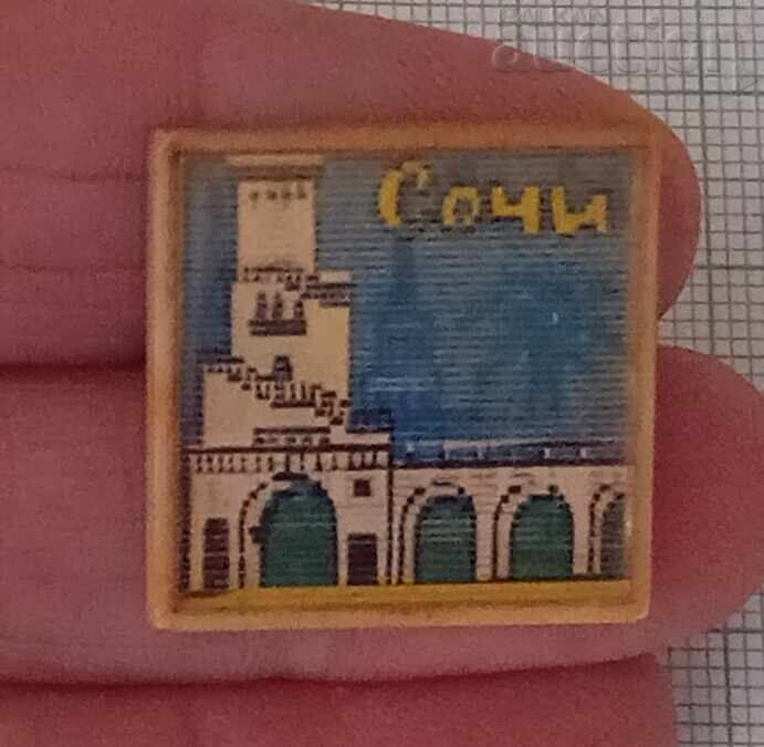 SOCHI USSR STEREO BADGE with price 2.00 BGN | € 1.02 SOCHI USSR STEREO BADGE with price 2.00 BGN | € 1.02
