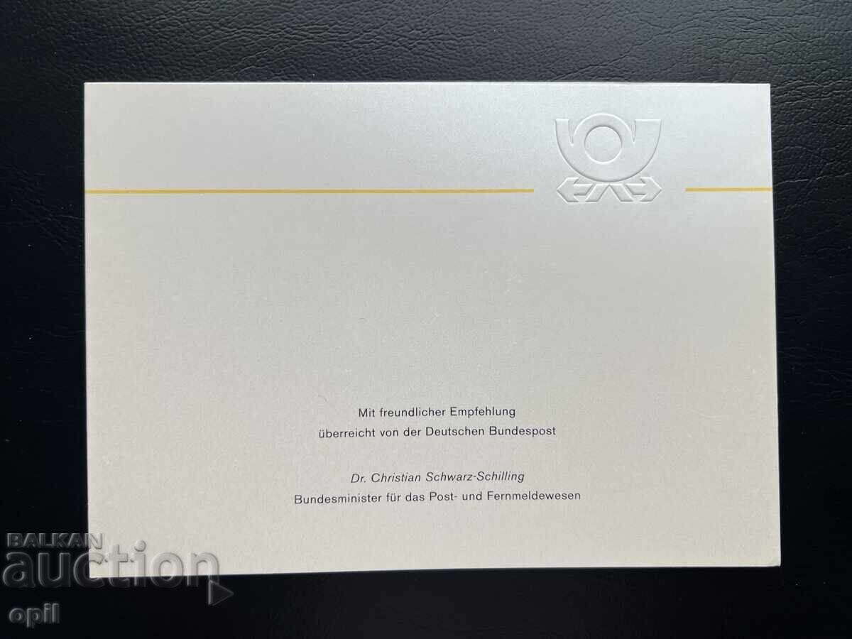 Germania '84 Timbre Tematice Aranjate în Cărțișoară Germania '84 Timbre Tematice Aranjate în Cărțișoară