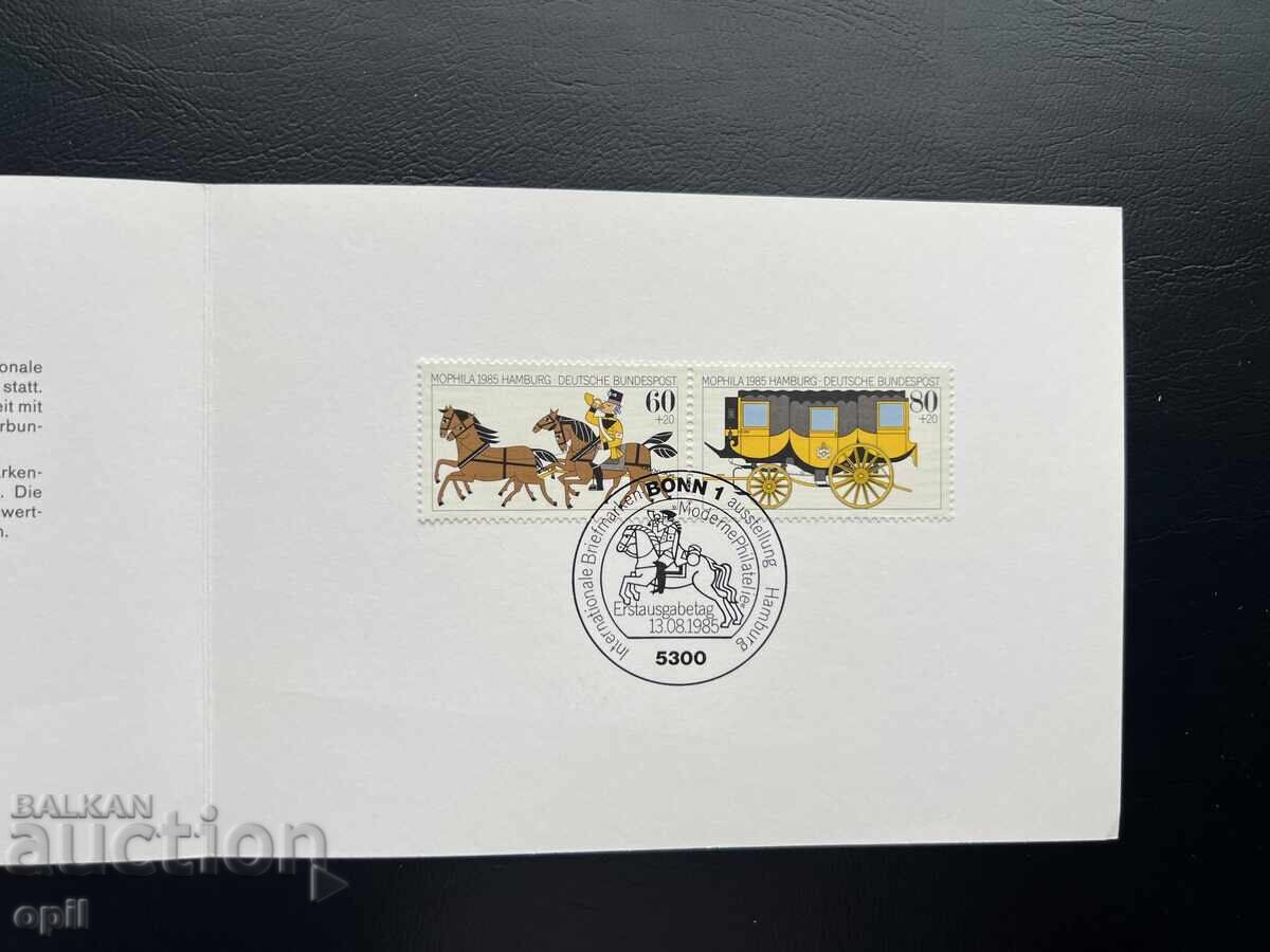 Auction Germany '85 Thematic Stamp Set in Booklet Auction Germany '85 Thematic Stamp Set in Booklet