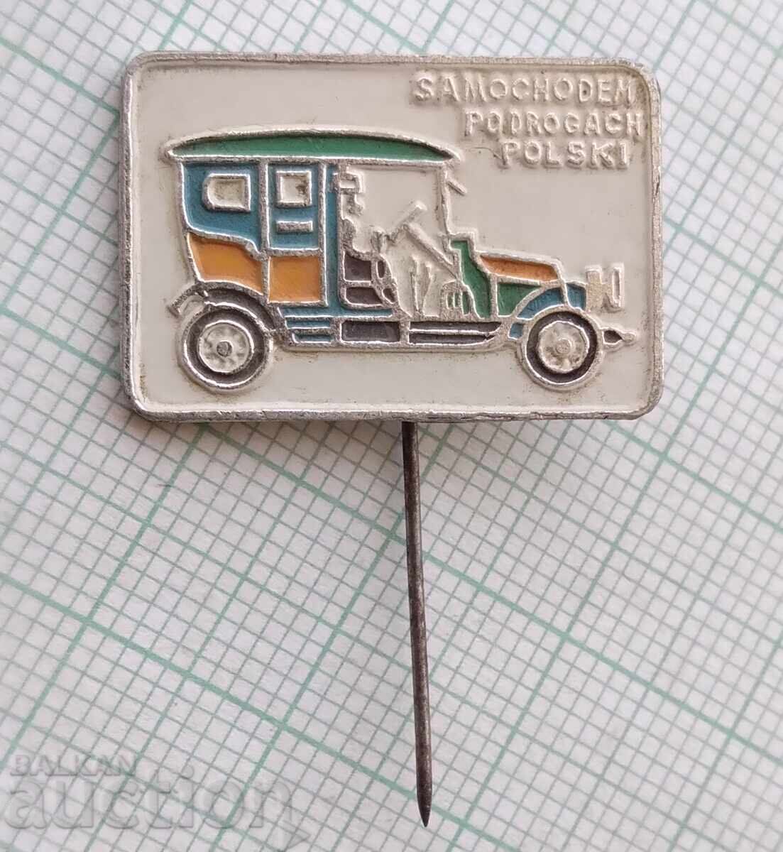 18684 Σήμα - Με αυτοκίνητο στους πολωνικούς δρόμους - Πολωνία με τιμή 3.00 BGN | € 1.53