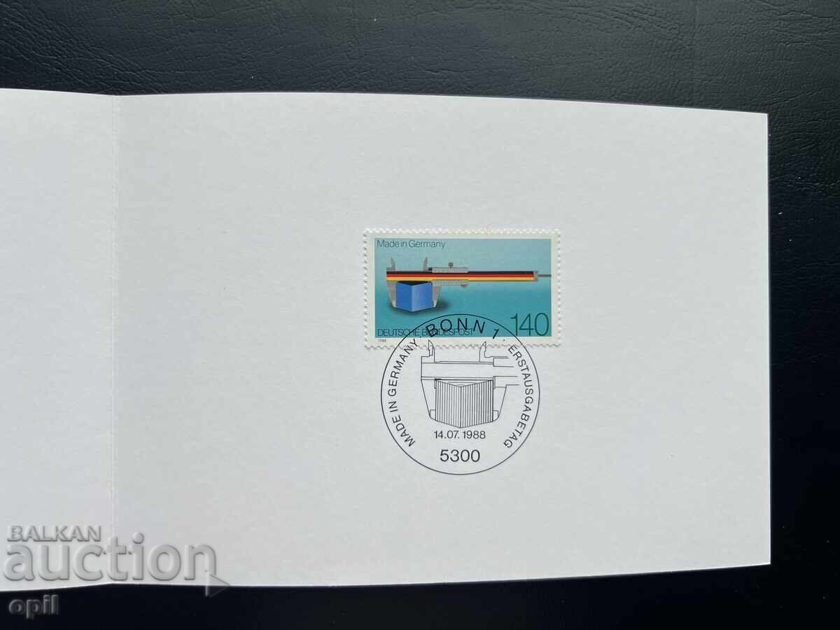Licitație Germania '88 Marcă Tematică Aranjată în Carnet Licitație Germania '88 Marcă Tematică Aranjată în Carnet