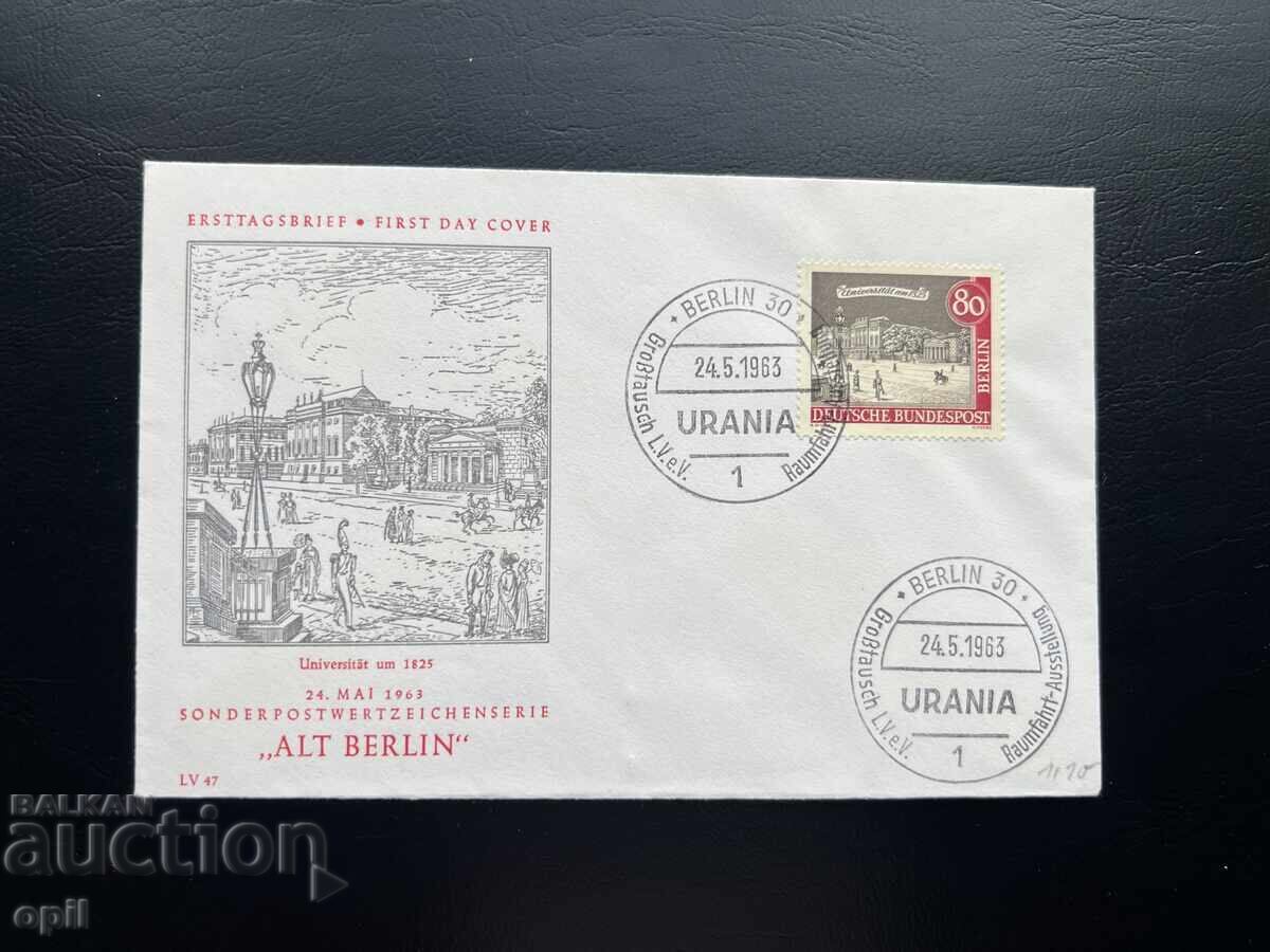 Germania '63 Plic de Prima Zi Vechi Berlin