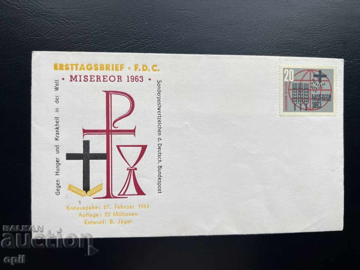 Germania '63 Plic de Prima Zi