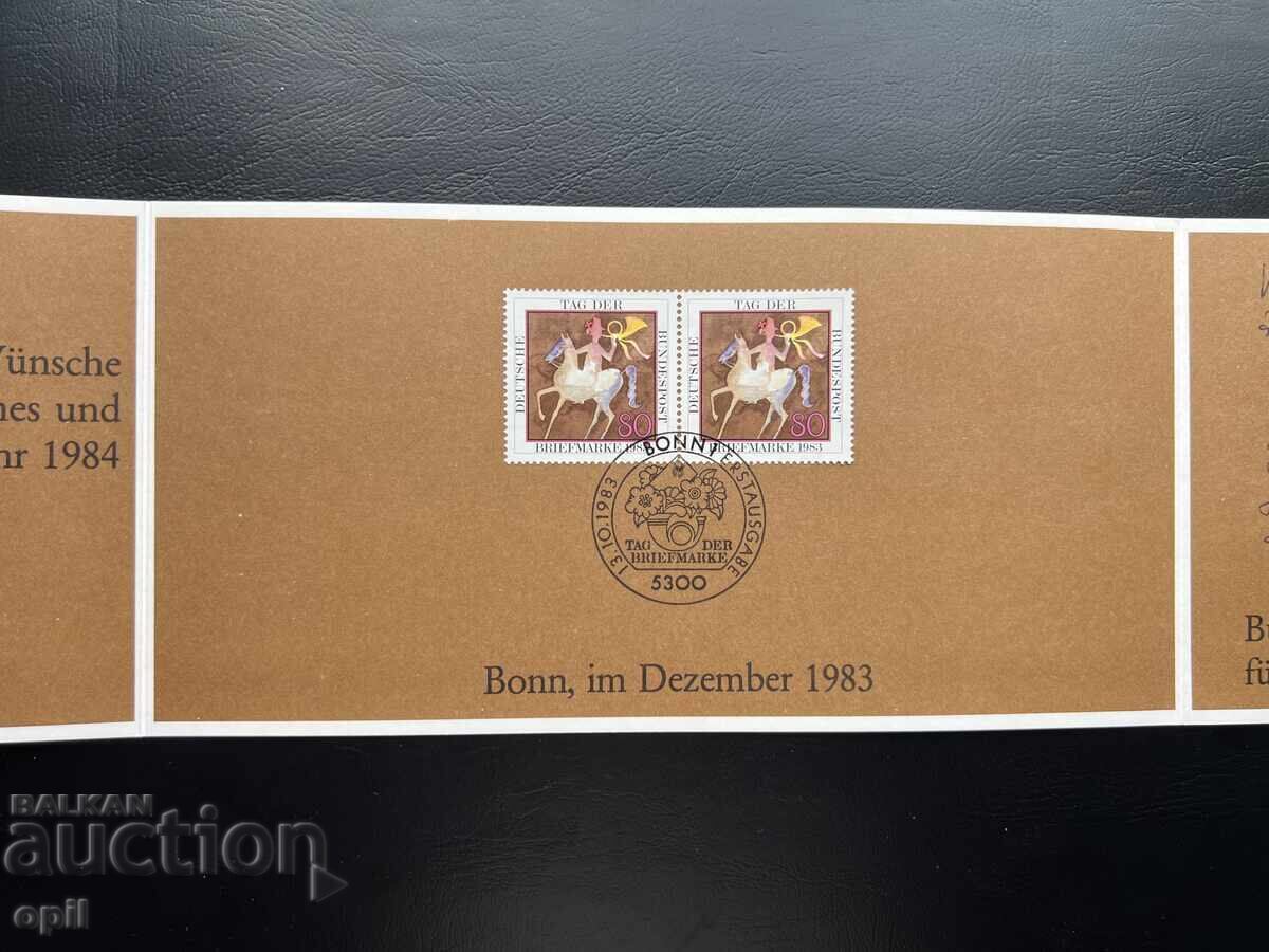 Licitație Germania '83 Timbră Tematică Aranjată în Carnet Licitație Germania '83 Timbră Tematică Aranjată în Carnet