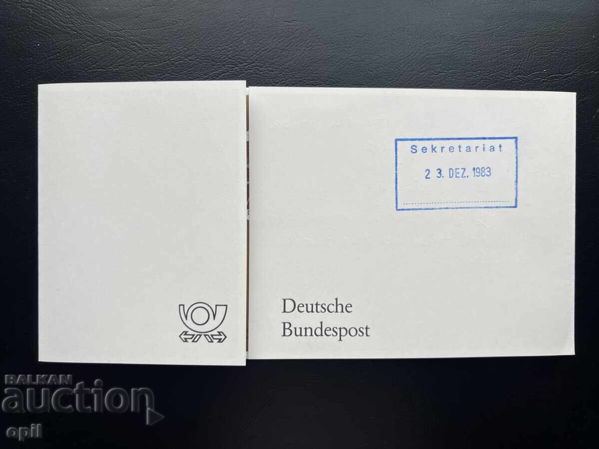Germania '83 Timbră Tematică Aranjată în Carnet Germania '83 Timbră Tematică Aranjată în Carnet