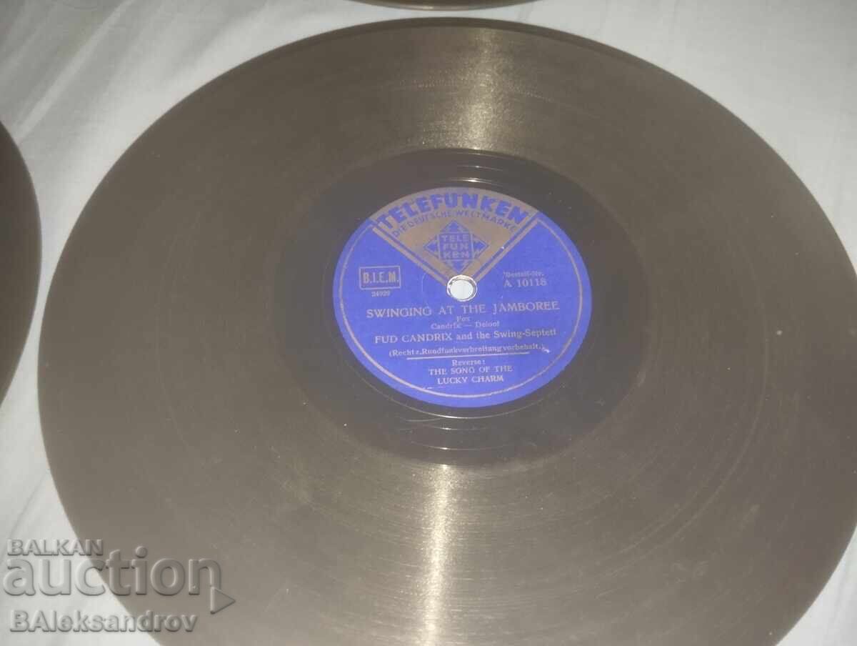 Delivery of Lot of old bakelite records TELEFUNKEN Delivery of Lot of old bakelite records TELEFUNKEN