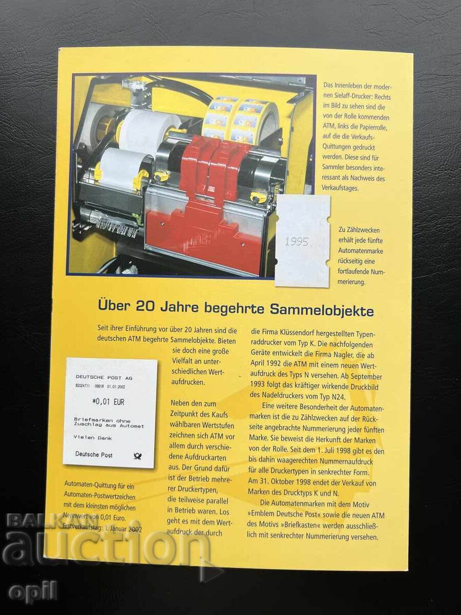 Livrarea Germania ‘02 Mărci Tematice Aranjate în Carnet Livrarea Germania ‘02 Mărci Tematice Aranjate în Carnet