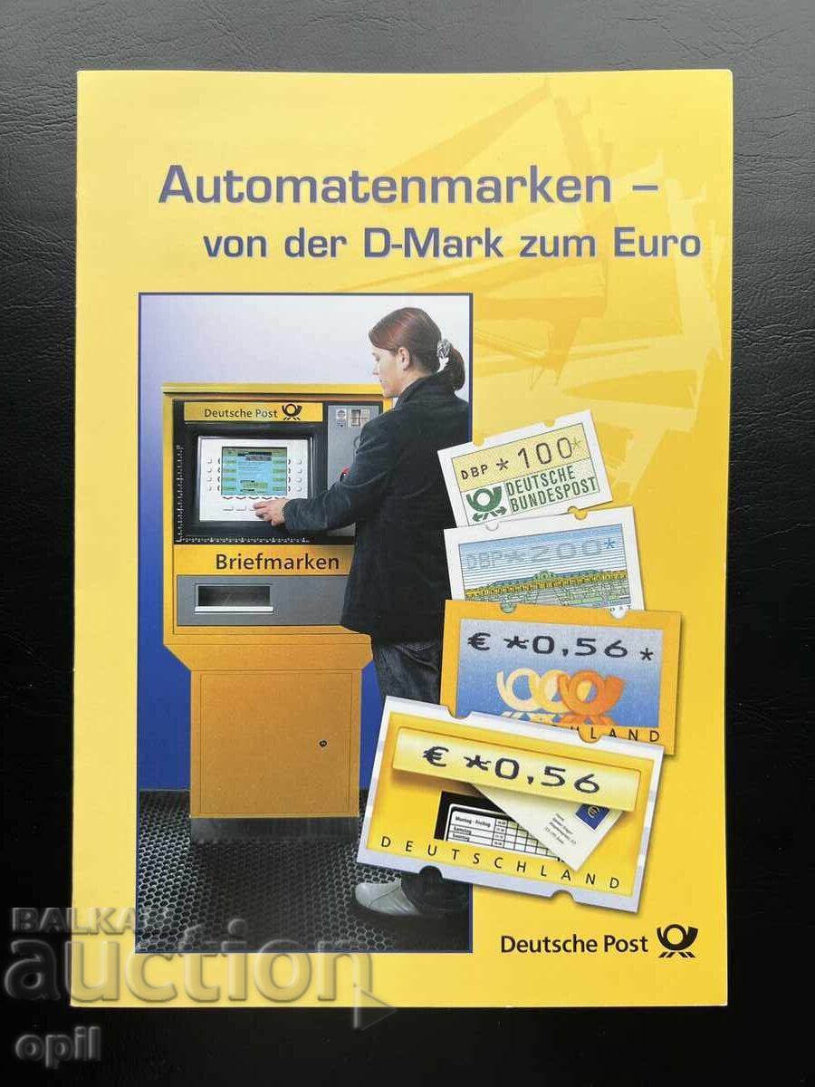 Germania ‘02 Mărci Tematice Aranjate în Carnet Germania ‘02 Mărci Tematice Aranjate în Carnet