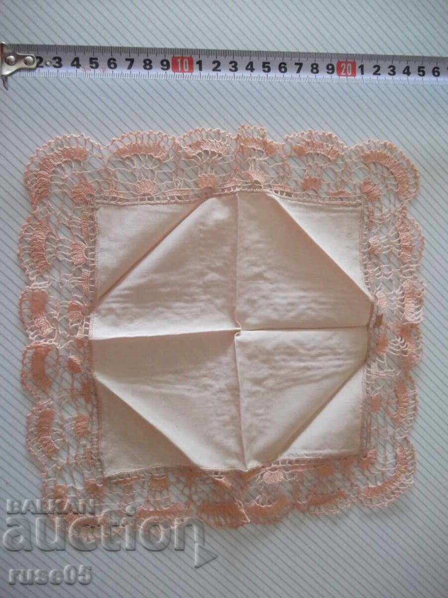 Lot de 4 batiste de damă cu dantelă la 1 croșetă - 5