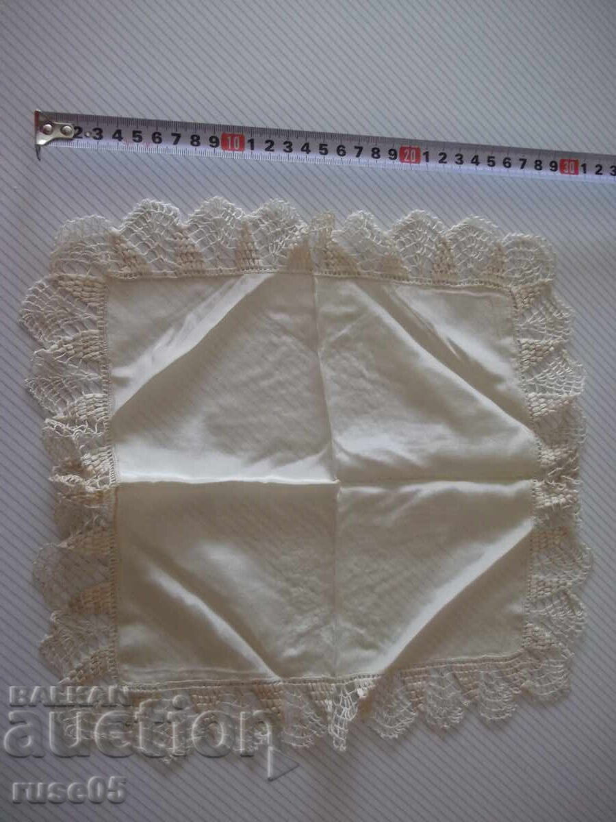 Lot de 4 batiste de damă cu dantelă la 1 croșetă - 6