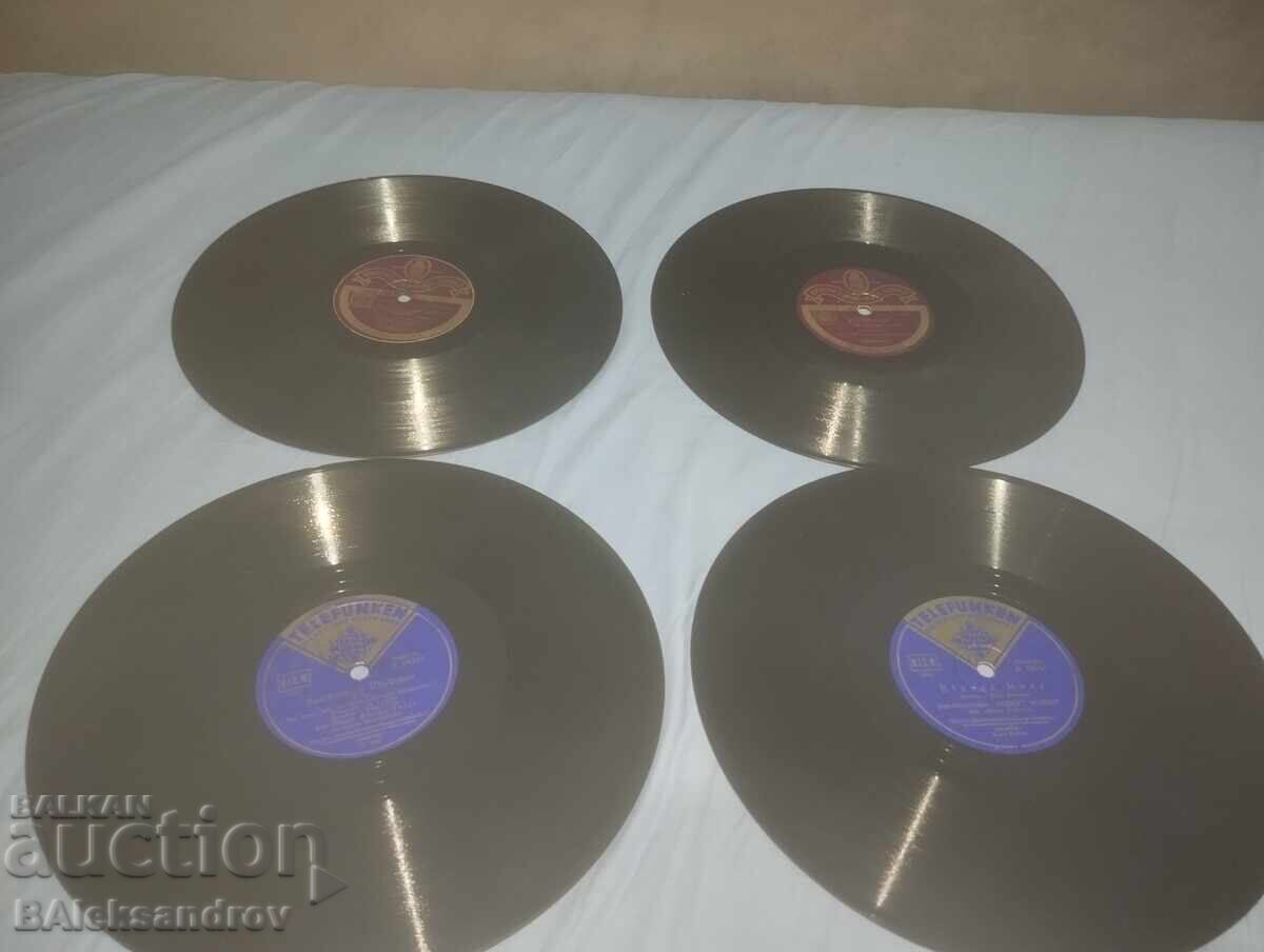 Lot of old bakelite records - 6 Lot of old bakelite records - 6