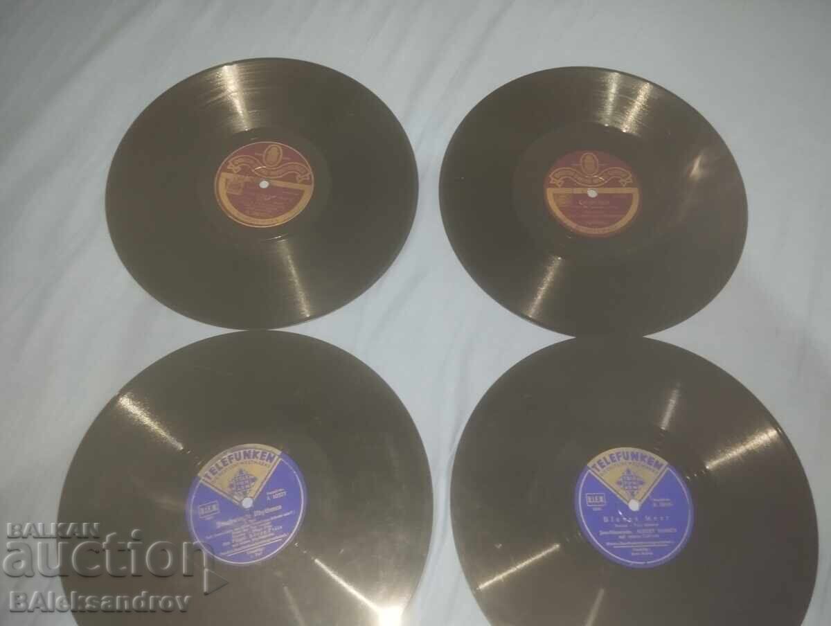 Lot of old bakelite records - 7 Lot of old bakelite records - 7
