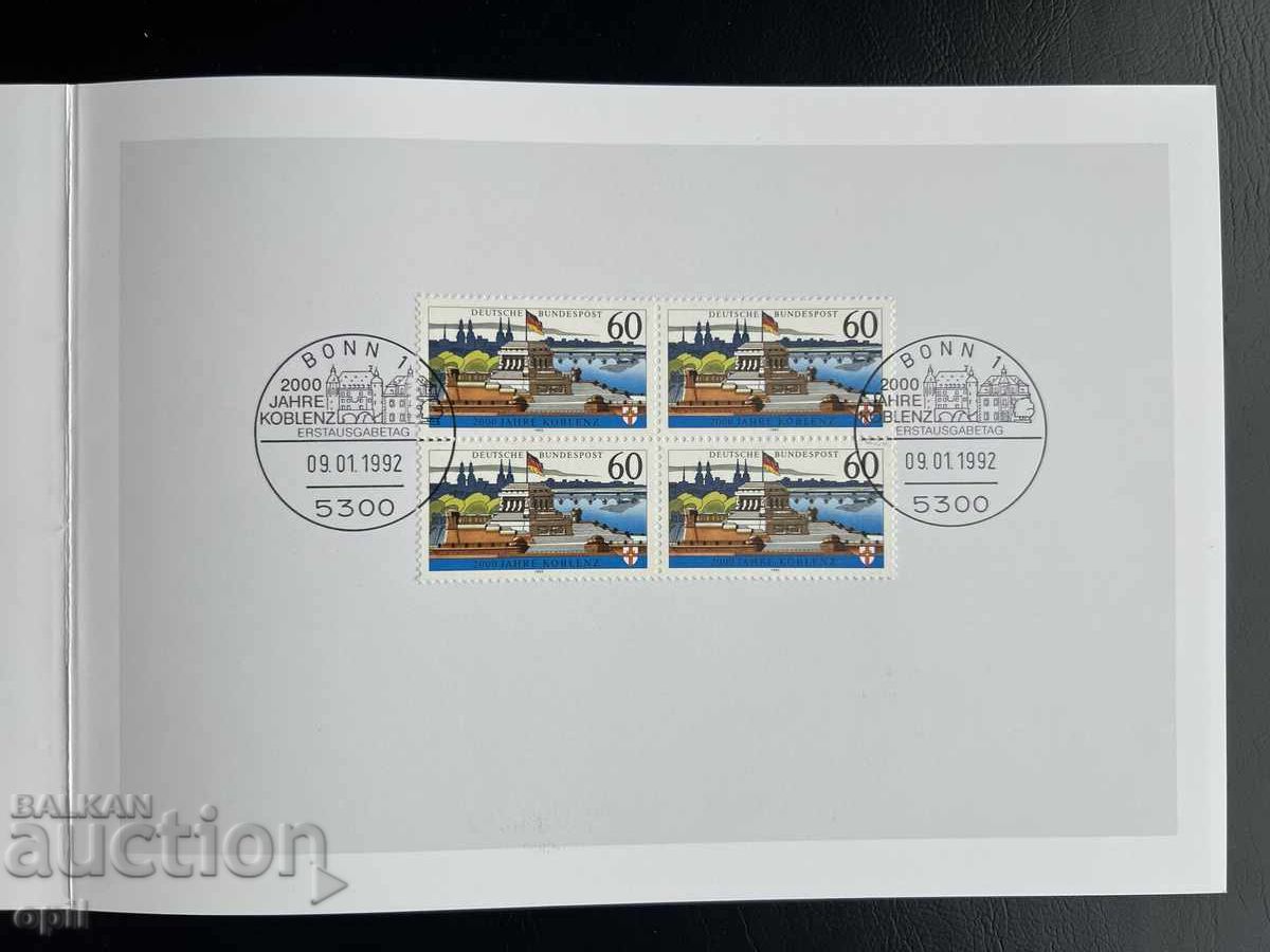 Auction Germany '92 Thematic Stamp Set in Booklet Auction Germany '92 Thematic Stamp Set in Booklet