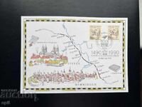 Germania '90 Foaie Prima Zi cu Mărci