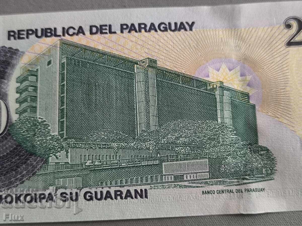 Δημοπρασία Τραπεζογραμμάτιο - Παραγουάη - 20 000 γκουαρανί UNC | 2017 Δημοπρασία Τραπεζογραμμάτιο - Παραγουάη - 20 000 γκουαρανί UNC | 2017