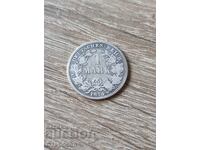 1 марка 1874 година "E" Германия
