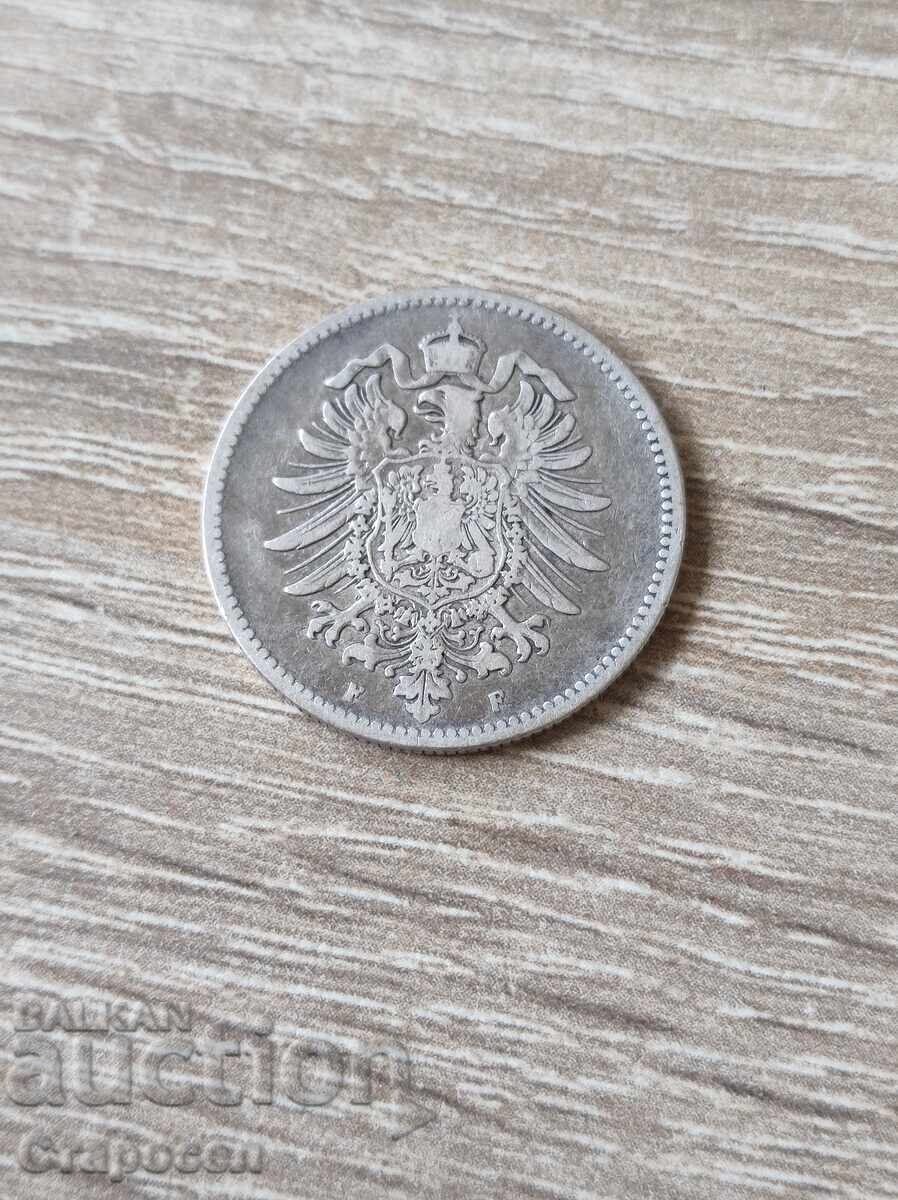 1 Mark 1875 "F" Germany with price 40.00 BGN | € 20.45