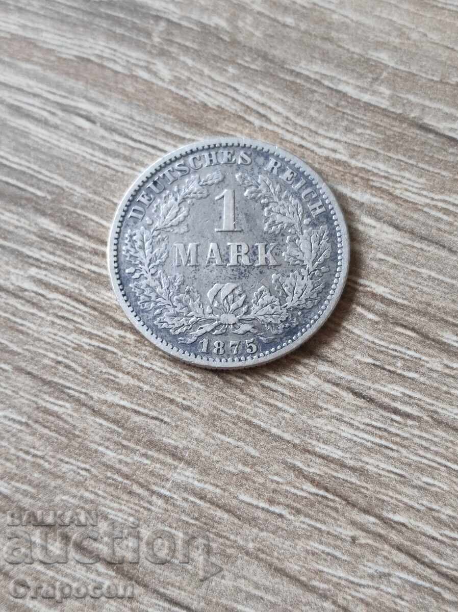 1 marcă 1875 "F" Germania
