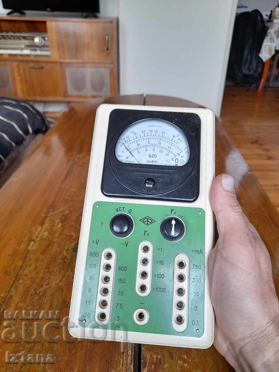Old multimeter C20 with price 47.00 BGN | € 24.03