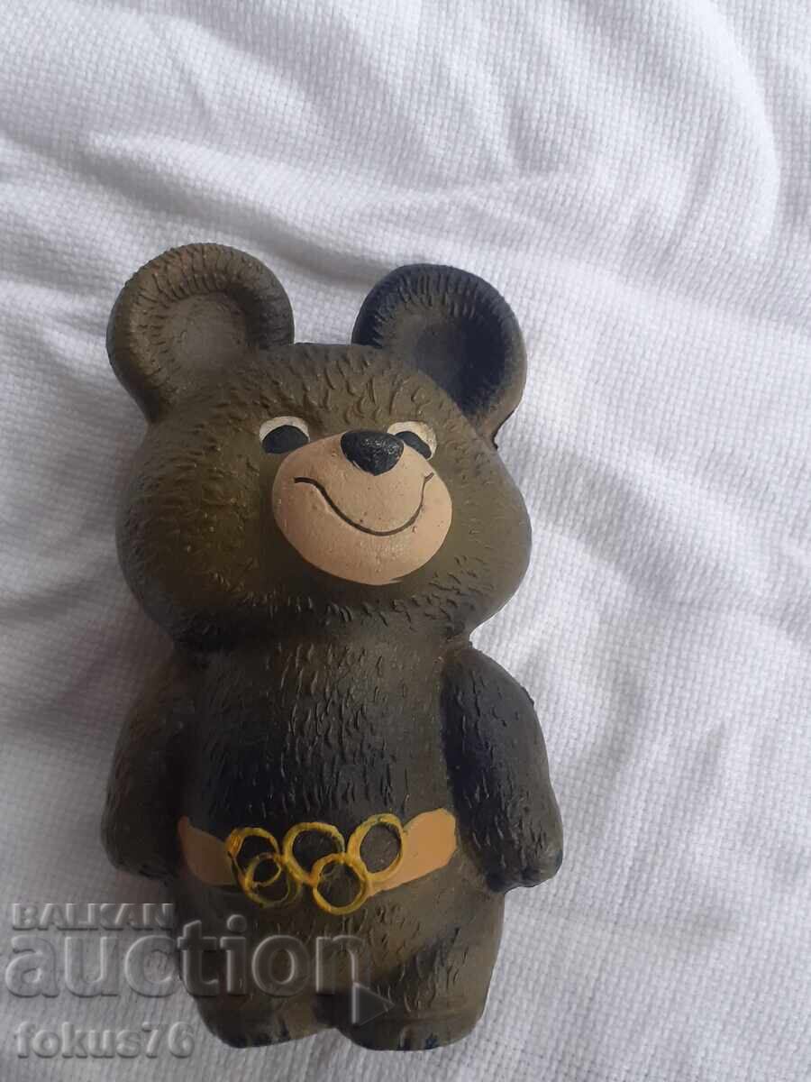 Мечето Миша от олимпиадата в Москва 80 - гумена играчка с цена 69.00 лв. | € 35.28 Мечето Миша от олимпиадата в Москва 80 - гумена играчка с цена 69.00 лв. | € 35.28