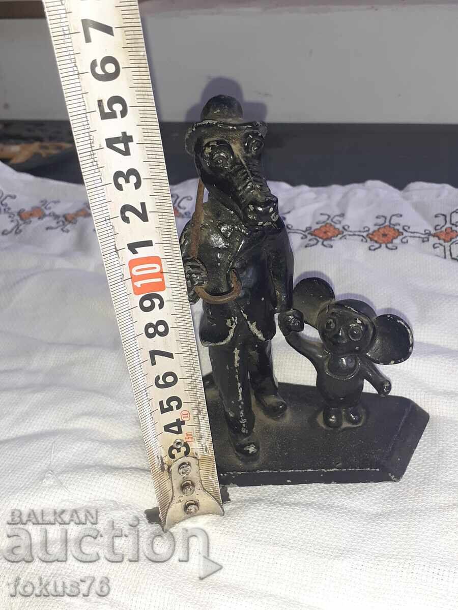 Μεταλλικό ρωσικό ειδώλιο, φιγούρα - Κροκοδειλάκι Γένα και Τσεμπουράσκα - 7 Μεταλλικό ρωσικό ειδώλιο, φιγούρα - Κροκοδειλάκι Γένα και Τσεμπουράσκα - 7